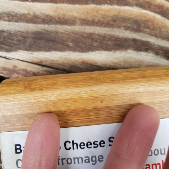 SWISSMAR Bamboo Cheese Serving Board with Stainless Steel Blade (Cheese Slicer) - Picture 14 of 14